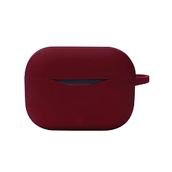 LUUCOZK Housse de protection en silicone anti-poussière pour écouteurs Lenovo LP1-Vin rouge 