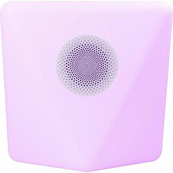 Avis Color Block Enceinte Lumineuse Bluetooth 4.1 IPX4 ColorLight Modèle Rock Blanc