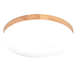 Stoex 26CM Plafond Moderne À Led Plafonnier en Bois Pour Lafonniers Intérieurs Couloir Chambre Cuisine Salon 6000K 