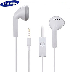 GUPBOO Écouteurs intra-auriculaires filaires compatibles avec Samsung S5830, 3,5 mm, sport, avec microphone 