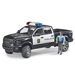 Bruder Véhicule de police : Pickup RAM 2500 avec figurine