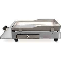 Plancha électrique 2800w plaque inox - DOC292 - LIVOO