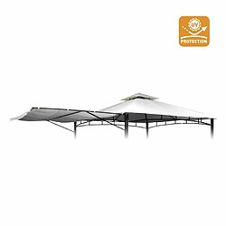 Elios Parasols Toile de remplacement 3,3 x 3,3 gazebo Antigua avec protection anti-uv