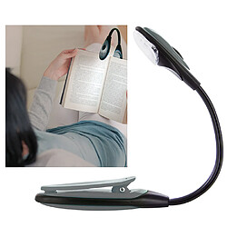 Touslescadeaux Lampe de lecture flexible LED pour livre, bricolage... gris