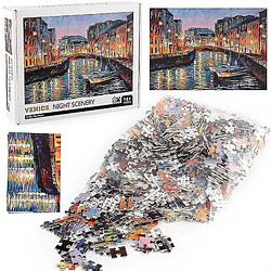 Universal 1000 pièces Venise Nuit Puzzle Jeu de décompression