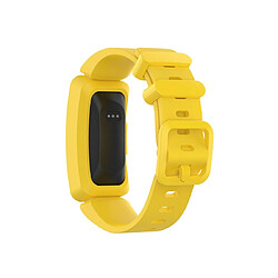 Avis Wewoo Bracelet pour montre connectée Fitbit Inspire HR / Ace 2 Silicone Smart Watch de remplacement Jaune