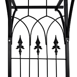 vidaXL Arche de jardin 200x52x204 cm