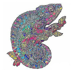 Universal Jeu de puzzle en bois caméléon pour enfants et adultes