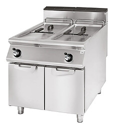 VIRTUS GROUP Friteuse Gaz, Capacité 22+22 Litres - Virtus