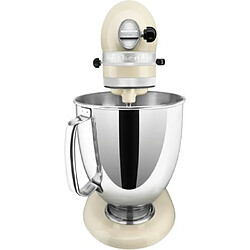 Kitchenaid Robot culinaire Robot pâtissier multifonction Artisan 4,8 L Crème