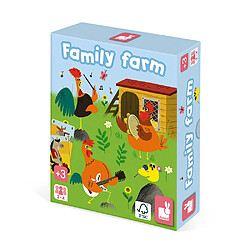 Juratoys-Janod Jeu de 7 familles Family farm 