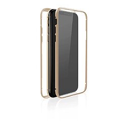 White Diamonds Coque de protection "360° Glass" pour iPhone 11, or 