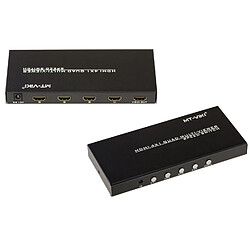 Kalea-Informatique 4x1 Quad HDMI MULTIVIEWER Switch. Affichage d'une Source Parmi 4 ou Affichage Multiple PIP Incrustation 