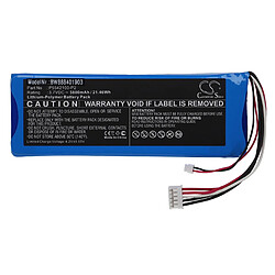 vhbw Batterie remplacement pour JBL P5542100-P2 pour enceinte, haut-parleurs (5800mAh, 3,7V, Li-polymère)