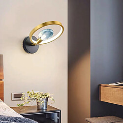 Universal Lampe murale de luxe ronde 22cm 220V G9 Lumière blanche