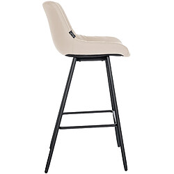 Non Tabouret de bar Weston simili cuir