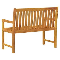 Maison Chic Banc de jardin | Banquette de jardin | Chaise Relax 110 cm Bois d'acacia solide -MN25981 pas cher