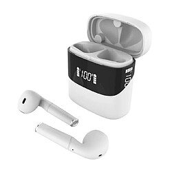 Universal Sans fil bluetooth 5.0 bouchons d'oreille stéréo sport jeux casque stéréo écran LED pour IOS Xiaomi Samsung Huawei 