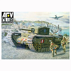 Afv Club Maquette char CHURCHILL Mk.3 Operation Jubilee Dieppe 1942 Chenilles maillons