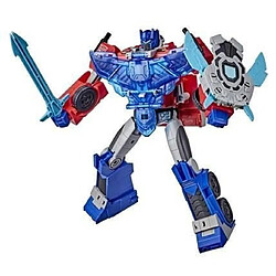 Avis Hasbro Transformers Bumblebee Cyberverse Adventures - Robot électronique Officer Optimus Prime 25 cm - Jouet transformable 2 en 1