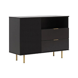 Acheter Bestmobilier Monica - buffet - noir - 107 cm