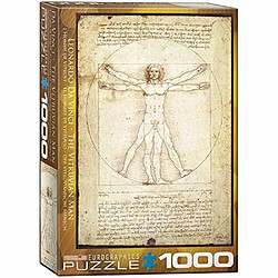 Eurographics Homme de Vitruve par LAonard de Vinci Puzzle 1000 piAces 