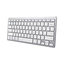 Trust 24907 Clavier Bluetooth Portugais Argenté 