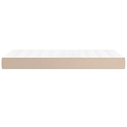 Avis vidaXL Matelas à ressorts ensachés pour enfants 80x160 cm similicuir