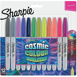 Ensemble de Marqueurs Sharpie Cosmic Multicouleur 12 Pièces