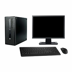 PC Tour HP ProDesk 600 G1 Ecran 22" G3220 RAM 16Go Disque 1To Windows 10 Wifi - Occasion