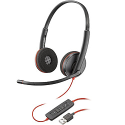 POLY Blackwire 3220 Stereo USB-A Headset (Bulk)