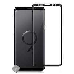 Htdmobiles Film de protection vitre verre trempe incurve integral pour Samsung Galaxy S9 - NOIR Film de protection verre trempe incurve integral pour Samsung Galaxy S9 - NOIR