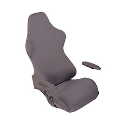 pivotant fauteuil housse cybercafé siège de bureau accoudoir housse noir Housse de chaise