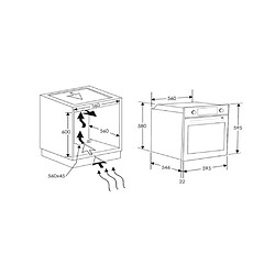 Avis Four intégrable multifonction 65l 60cm a pyrolyse inox - FCMX676 - CANDY