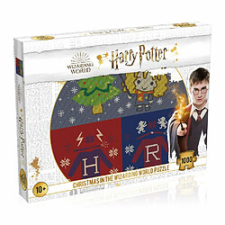 Winning Moves Harry Potter - Christmas in the Wizarding World Puzzle (1000 pcs) 