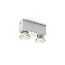 RENDL Plafonnier Marvel 2x50W GU10 Aluminium H5 