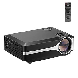 Wewoo Vidéoprojecteur LED Projecteur intelligent de panneau d'affichage à cristaux liquides unique 4 pouces avec télécommande, Prise en charge AV / VGA / HDMI / USBX2 / Carte TF / Audio