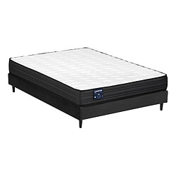 Matelas ressorts 140x190 cm DREAMEA LINA roulé pas cher