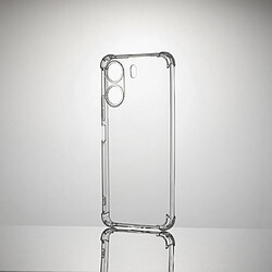 WE Coque de protection TPU XIAOMI REDMI 13C Transparent: Anti-chocs - ultra résistant – semi-rigide - apparence du téléphone conservée