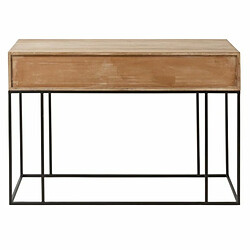 Acheter Paris Prix Console 3 Tiroirs en Bois Bombay 120cm Naturel