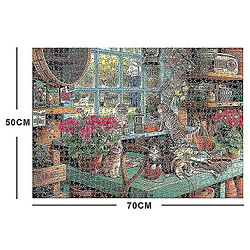 Universal Chats mignons - 1000 pièces puzzles pour les adultes pour les enfants apprenant l'éducation