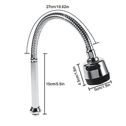 Acheter ComfortXL Robinet d'évier de cuisine à bec pivotant en acier inoxydable 304