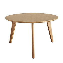 Inside 75 INNOVATION LIVING Table basse design scandinave NORDIC taille L coloris chêne clair