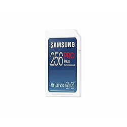 Mercury Samsung Pro Plus MB-SD256K/EU Carte mémoire SDXC UHS-I U3 160 Mo/s Full HD & 4K UHD 256 Go