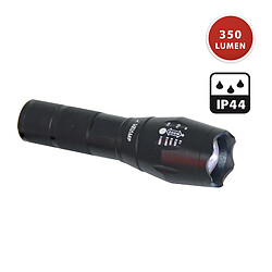 VELAMP STEEL: lampe torche LED 10W en aluminium. Avec zoom 