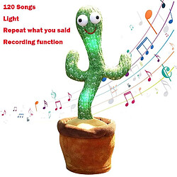 Universal (32 cm) 120 chansons, danse légère, cactus, peluche, secouer. 