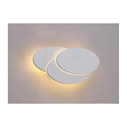 Avis Luminaire Center Applique LED intégré Kiania Sable blanc