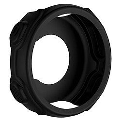 Wewoo Protection écran Étui de en silicone de montre de couleur solide pour Garmin F235 / F750 noir