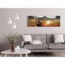 Paris Prix Tableau Imprimé Magic Venice Narrow Orange 40 x 120 cm