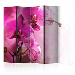 Paris Prix Paravent 5 Volets Pink Orchid 172x225cm